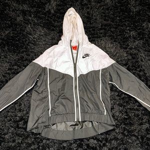 Black & White Nike Windbreaker